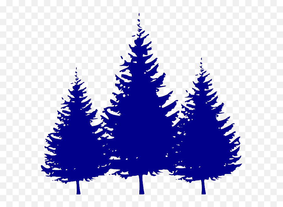 Evergreen Branch Png - Clip Art Christmas Tree Red Transparent Pine Tree Silhouette,Evergreen Png