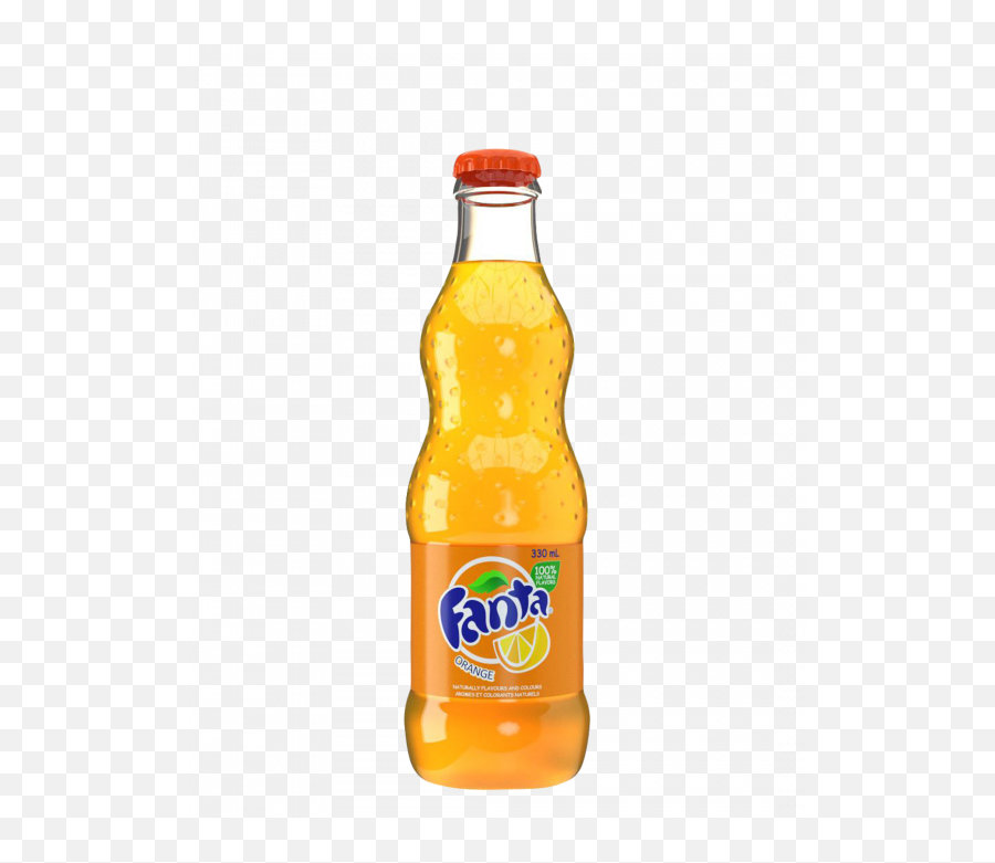 Fanta Classic Soft Drink 24 X 330ml - Fanta Orange Glass Bottle Png,Soft Drink Png