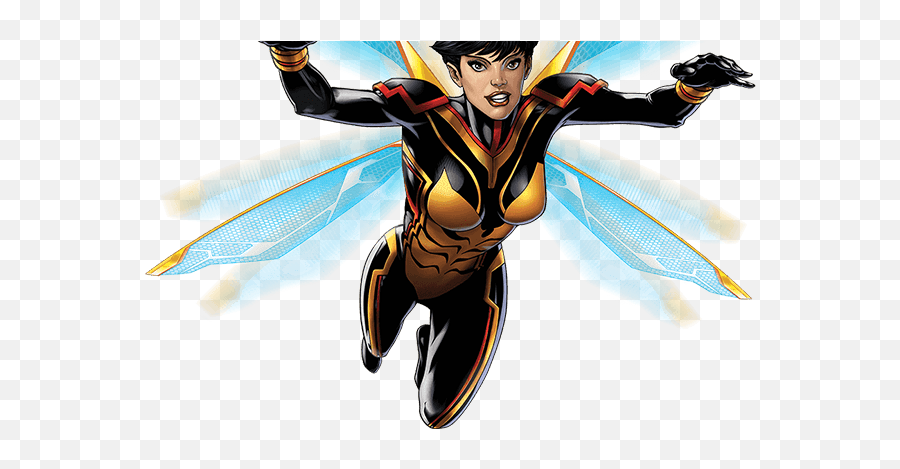 Download Hd Learn About Wasp - Wasp Marvel Transparent Png Wasp Marvel Transparent Background,Marvel Png