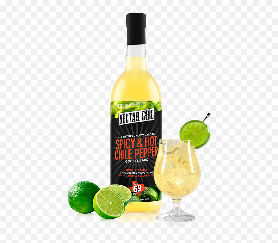 Low - Calorie Chile Pepper Cocktail Mix U2014 Nectar Girl Cocktail Mix Nectar Girl Margarita Mix Png,Pepper Png