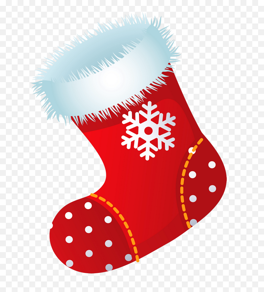 Xmas Stocking Png Picture Clipart - Clip Art Christmas Socks,Christmas Stockings Png