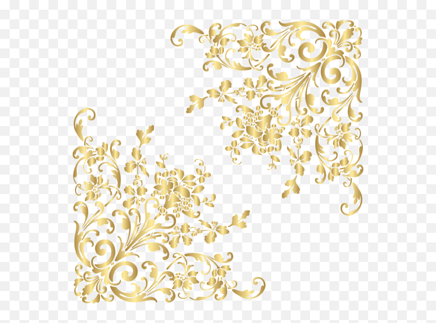 Library Of Gold Glitter Snowflake Vector Banner Royalty Free - Transparent Background Gold Corner Border Png,Gold Sparkle Png
