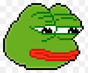 Frog Vector Graphics Pixel Art Clip - Pixel Art Slime Cute Png,Pepe The Frog Transparent