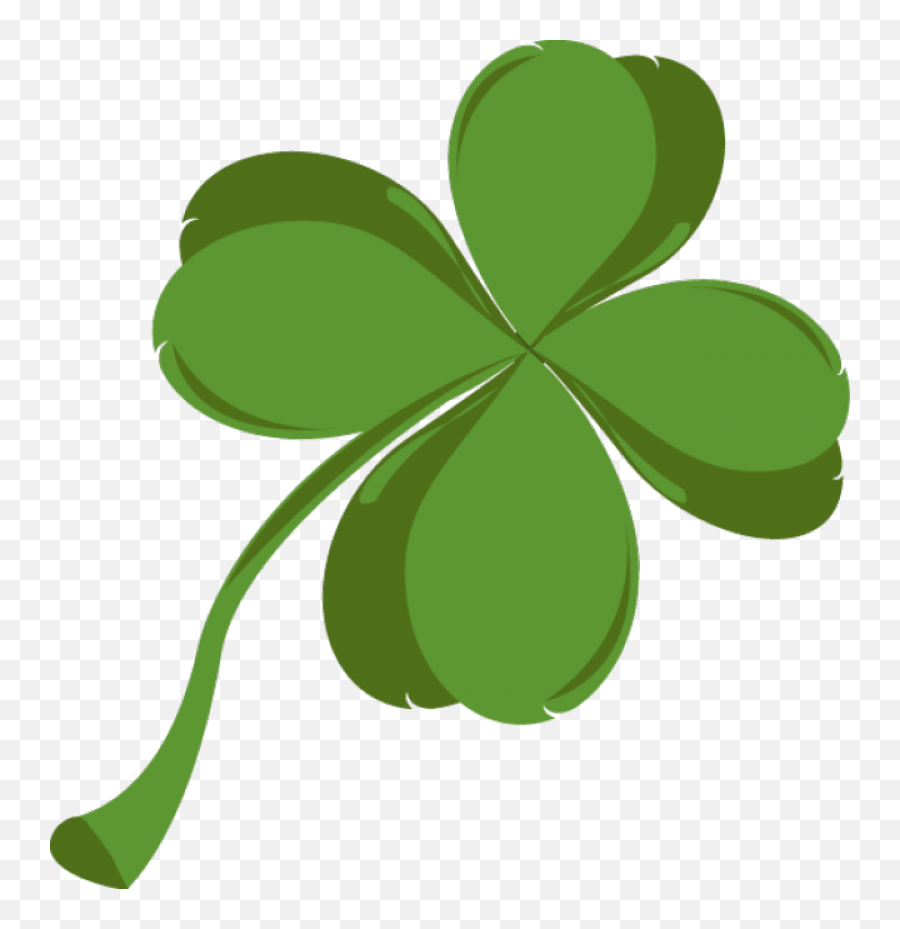 Download Clover Png - Leprechaun On A Four Leaf Clover Png St Day Four Leaf Clover,Four Leaf Clover Transparent Background