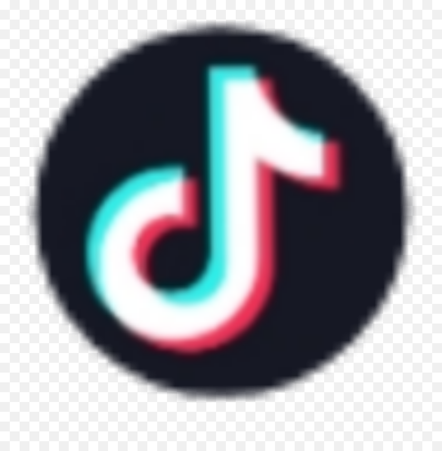 Tiktok Logo Kreis Circle Black White Tiktok Png Transparent Circle Free Transparent Png Images Pngaaa Com