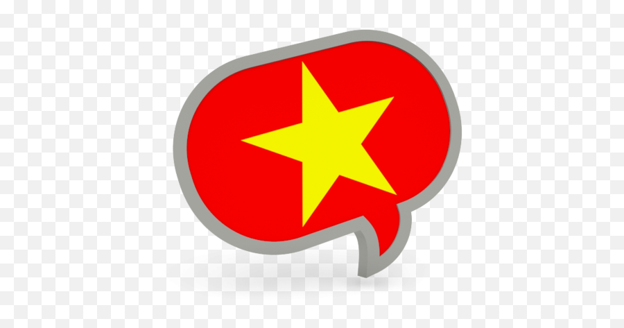 Vietnam Flag Png Transparent Images - Transparent Png Flag Speech Bubble Png,Vietnam Png