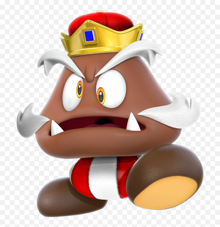 Super Mario King Goomba Png Image - Super Mario King Goomba,Goomba Png