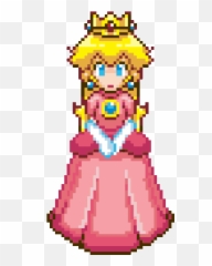 Princess Peach Clipart Transparent - Princess Peach Gif Transparent Png,Princess Peach Transparent