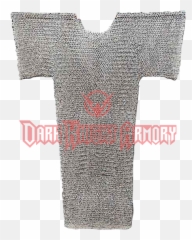 Riveted Steel Chainmail Hauberk - Grand Way Png,Chainmail Png