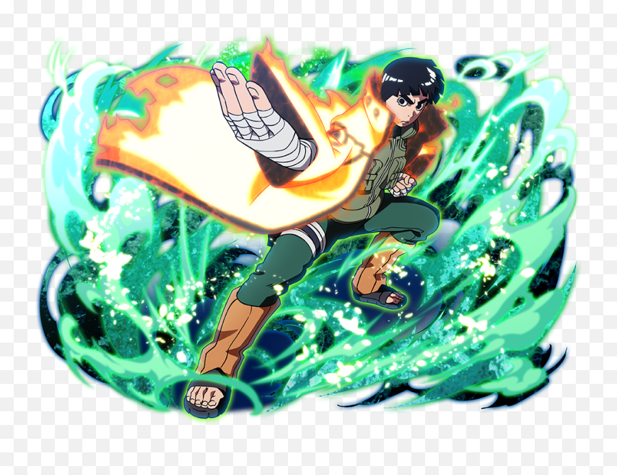 Rock Lee Vs Flashy Flash - Battles Comic Vine Might Guy Naruto Blazing Png,Rock Lee Png