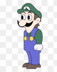 Weegee Luigi Transparent U0026 Png Clipart Free Download - Ywd Weegee Meme,Luigi Png
