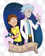 Rick And Morty Art Png 6 Image - Morty Png