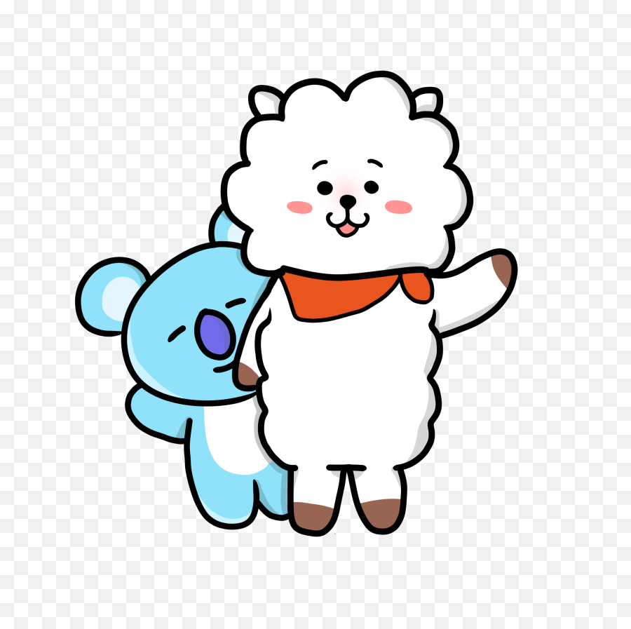 Png Edit Editing Sticker Bt21 Rj Bt21 Png Free Transparent Png Images Pngaaa Com