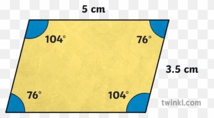 Parallelogram Illustration - Twinkl png