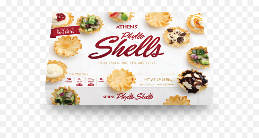 Athens Foods Cannoli - Athens Foods Athens Phyllo Shells Png,Cannoli Png