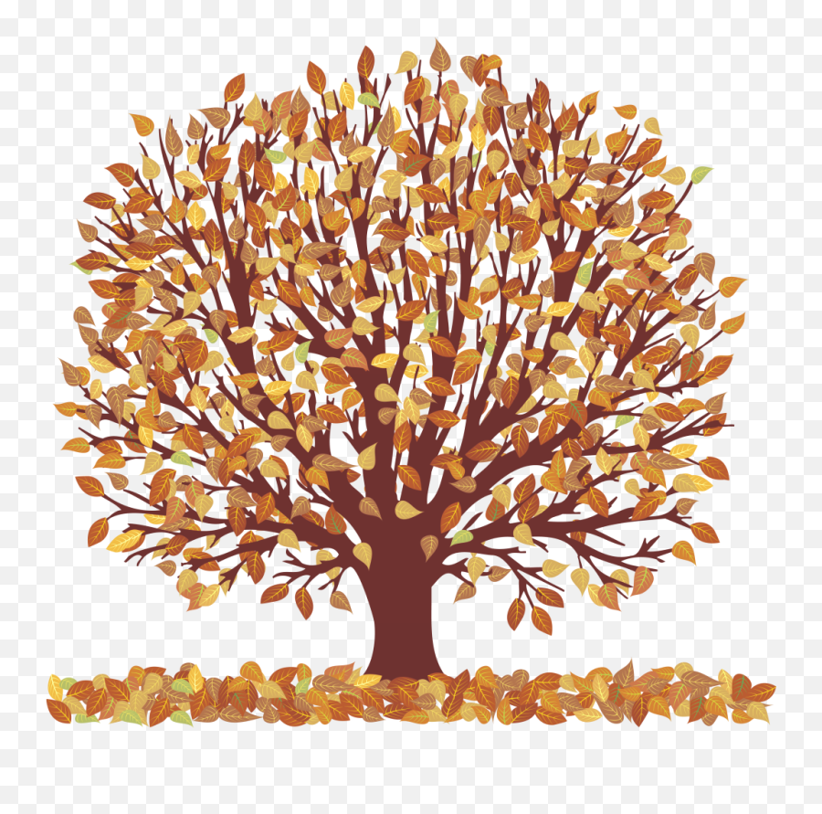 Fall Tree Clipartsr Download Clip Art - Family Thanksgiving Dinner Invitation Png,Fall Png