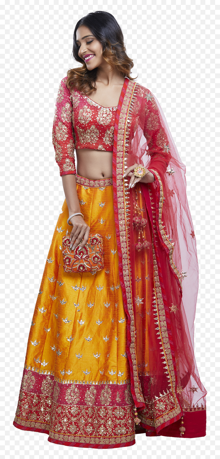 Scarlet Red Embroidered Lehenga Set Design by Seema Gujral at Pernia's Pop  Up Shop 2024