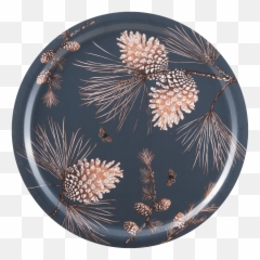 Pine Cone Thunder U2013 Tray Ø 49cm Åry Home - Conifer Cone Png,Pine Cone Png