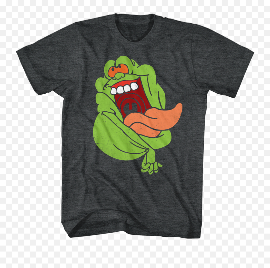 The Real Ghostbusters T - Shirt Slimer Slimer Shirt Png,Slimer Png