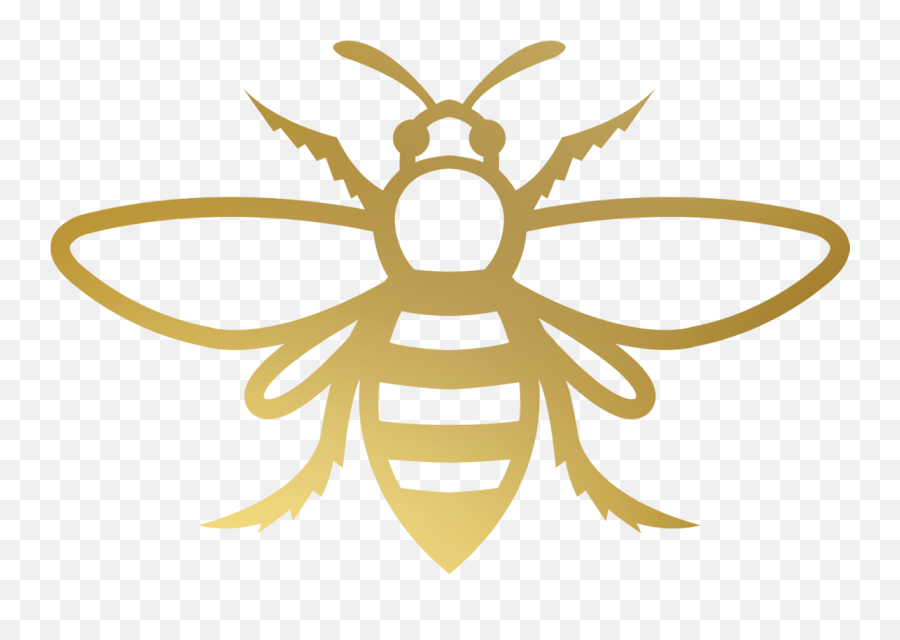 Bee Transparent Png - Bee Transparent Gold Hornet Gold Bee Clipart,Hornet Png
