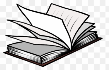 Open Book Clipart - Png Download Full Size Transparent Background