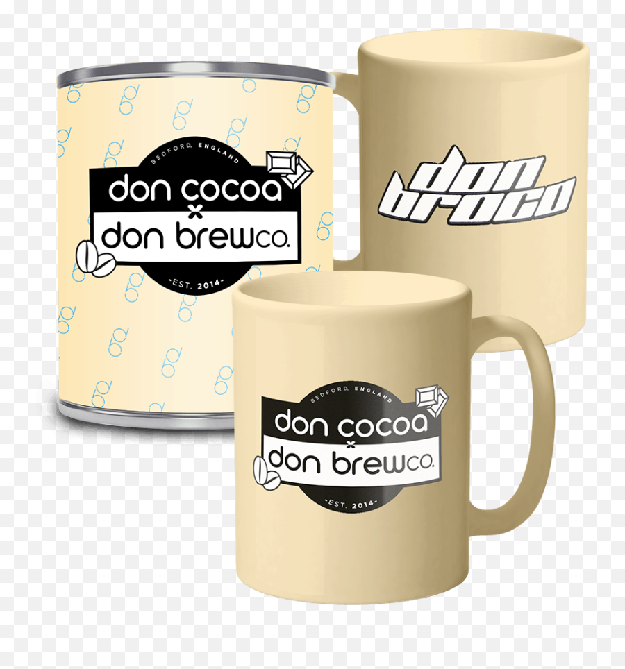 Don Cocoa X Brewco Coffee Hot Chocolate Mug - Coffee Cup Png,Hot Cocoa Png