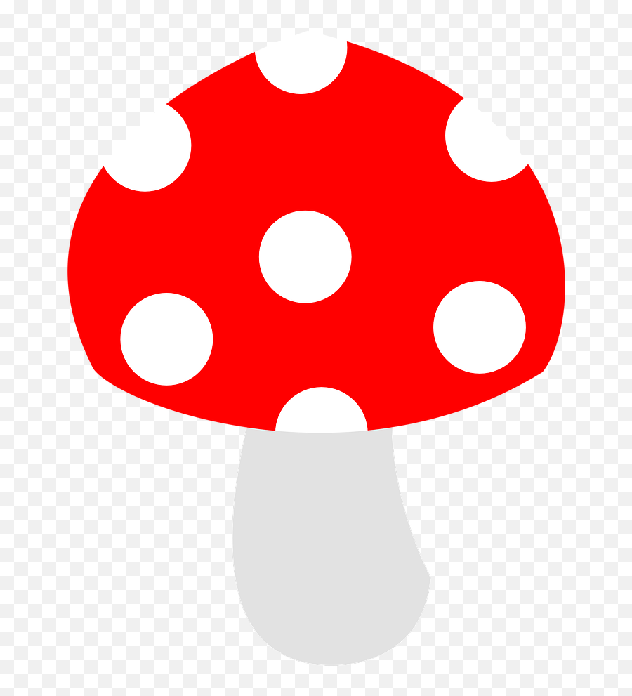 Mushroom Red White - Free Image On Pixabay Cogumelo De Jardim Png,Spots Png