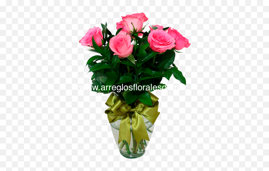 Download Florero Con Rosas - Floreros Con Flores Png Florero Con Flores En Png,Rosas Png