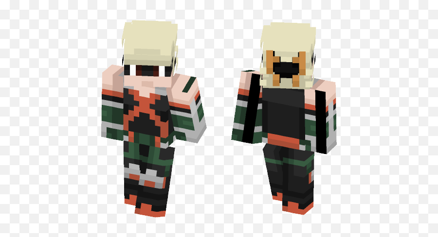 Download Katsuki Bakugou Hero - Minecraft My Hero Academia Skins Png,Bakugou Png