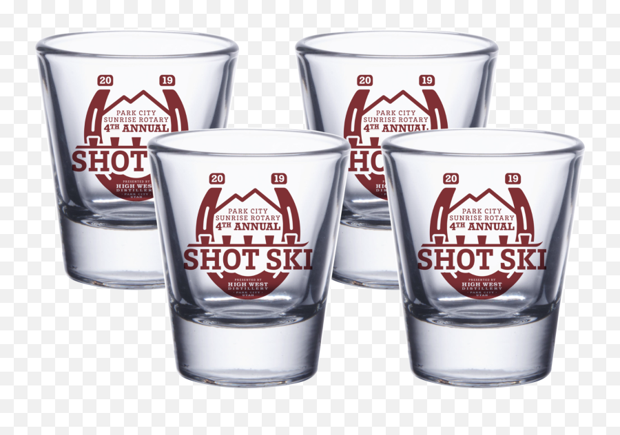 Official 2019 World Record Party - Proof Shot Pack Beer Glassware Png,Shot Glass Png
