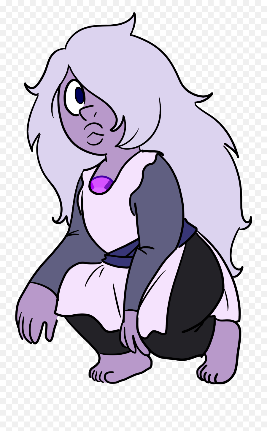 Amethyst The Feral Gem - Fictional Character Png,Steven Universe Amethyst Png