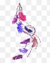 Wall Decal Boho Indian Feathers U2013 Decals Quote - Transparent Bohemian Png