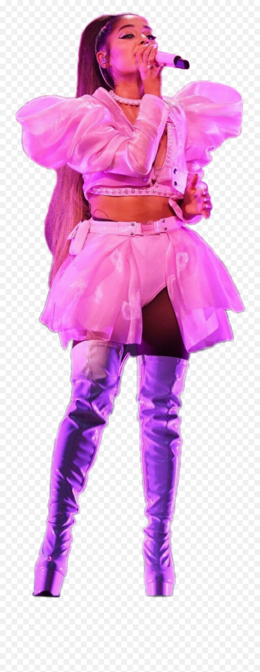 Arianagrande Ariana Grande Sticker By Dangerous Woman - Ariana Grande Sweetener World Tour Pink Outfits Png,Ariana Grande Transparent