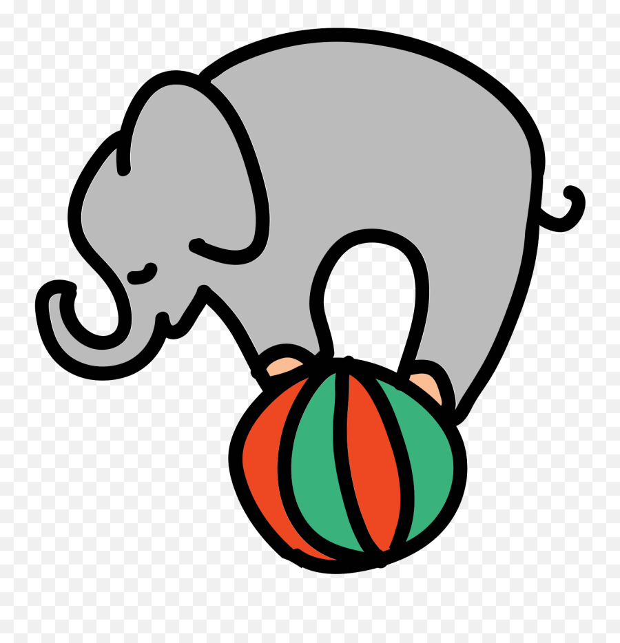 Elephant Circus Icon - Portable Network Graphics Full Size Portable Network Graphics Png,Circus Elephant Png