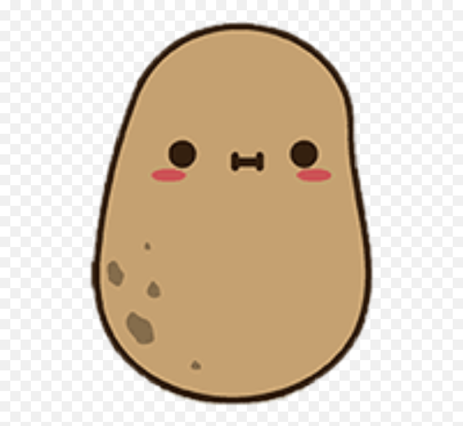Kawaii Potato Cute Drawing - Cartoon Potato Png,Kawaii Potato Png
