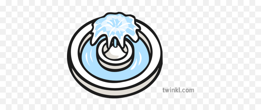 Fountain Map Icon Illustration - Twinkl Language Png,Map Icon Png