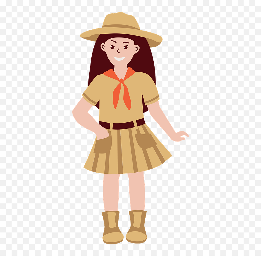 Girl Scout Clipart - Girly Png,Girl Scout Png