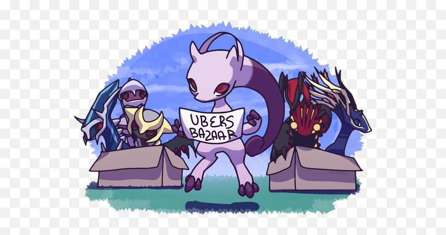 Would A Team Of Mega Mewtwo Y Primal Kyogre Dusk Mane - Mega Pokemon Ubers Png,Mega Rayquaza Icon