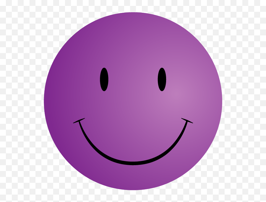 Smiley Face Symbols - Purple Happy Face Png,Icon Faces