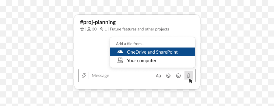 Built By Slack Onedrive And Sharepoint - Dot Png,Onedrive Status Icon