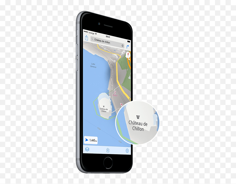 Maps - Magic Earth Tracking Device Png,Wikipedia Iphone Icon