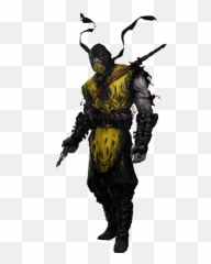 Scorpion Mortal Kombat - Liu Kang Zombie png