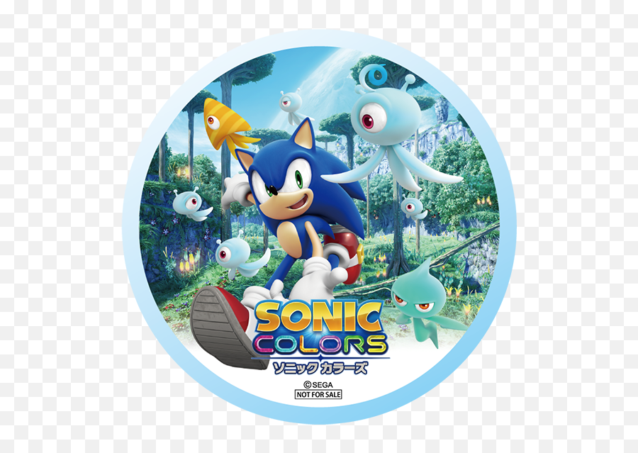 Tokyo Joypolis Celebrates Sonic Coloursu0027 10th Anniversary - Sonic Colors Wii Wisps Png,Sonic Riders Icon