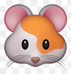 Emoji Iphone Iphoneemoji Hamster Sticker By Cherubic - Transparent Hamster Emoji Png