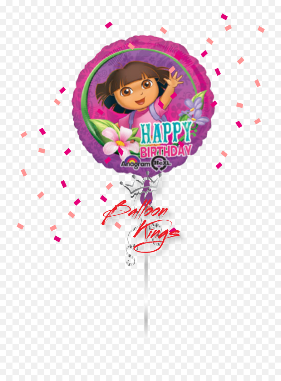 Happy Birthday Dora Cartoon - Cartoon Happy Birthday Dora Png,Dora Png