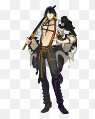 Hd Anime Characters Png 398395 Free - Nagasone Kotetsu Touken Ranbu,Anime Characters Png