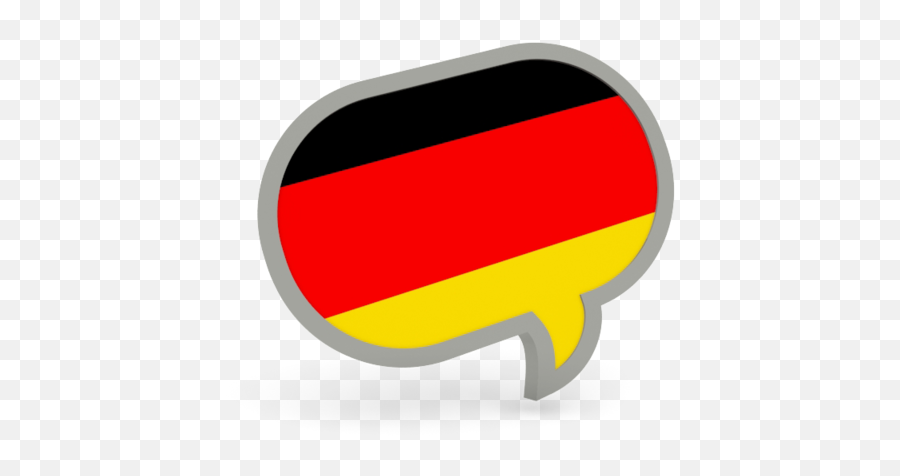 Speech Bubble Icon Illustration Of Flag Germany Png