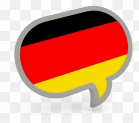 Speech Bubble Icon Illustration Of Flag Germany Png