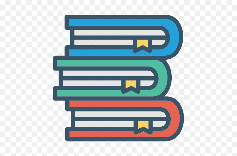 Book Books Education School Stack Icon - Download On Png,Book Stack Icon Png