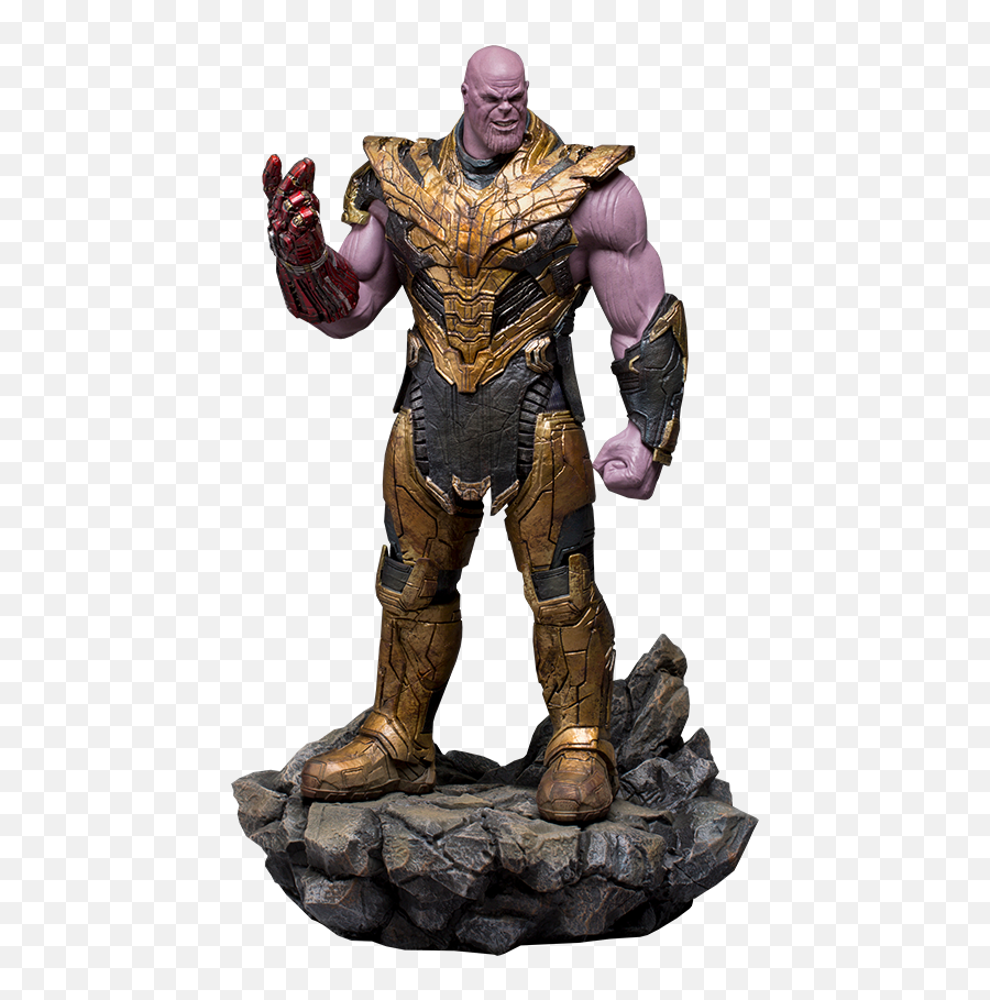 Marvel Thanos Black Order Deluxe Statue By Iron Studios - Iron Studios Thanos 1 10 Png,Thanos Head Transparent